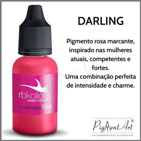 Pigmento 15ml Darling Rb Kollors Loja Pigment Art