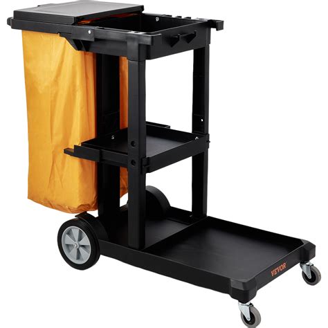 VEVOR 39'' H x 20'' W Utility Cart with Wheels | Wayfair