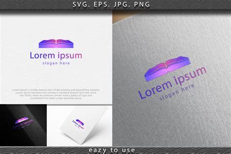 book logo Ideas. Inspiration logo design. Template (749588)