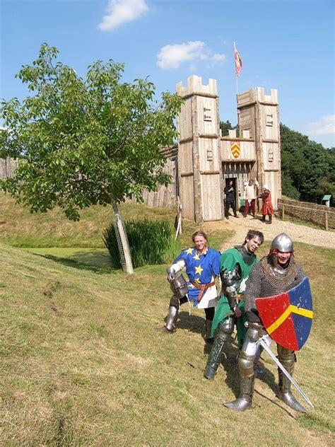 Mountfitchet Castle Experience, Stansted, Essex.