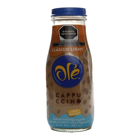 Café con leche Café Olé light cappuccino clásico 281 ml Walmart