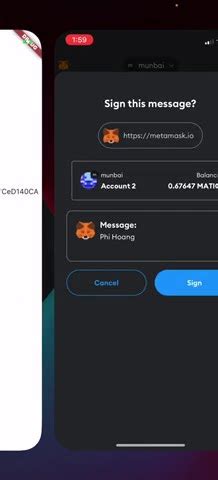 Flutter Metamask Sign Message With Wallet Connect Version 2 YouTube