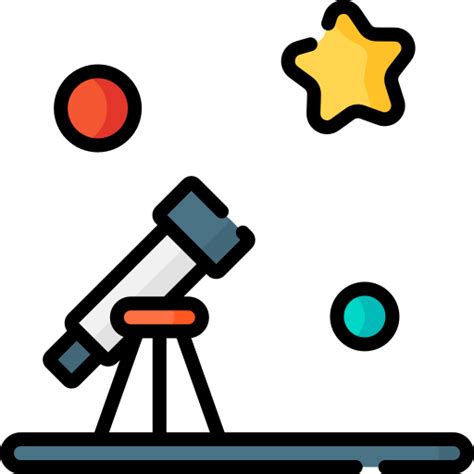 Telescope Special Lineal Color Icon