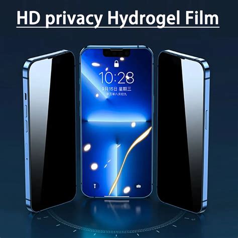 10pcs 25pcs 50pcs HD Privacy Hydrogel Film For All Phone Protecting