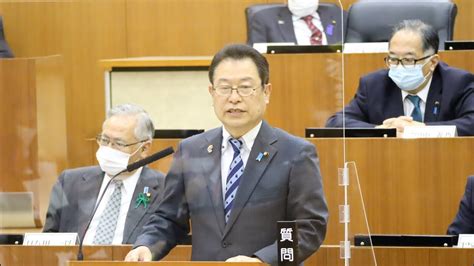 令和4年12月福井市議会定例会 12月6日本会議（一般質問19）片矢修一議員 手話通訳挿入 Youtube