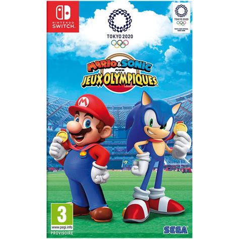 Mario Sonic Aux Jeux Olympiques Edition Tokyo 2020 Nintendo Switch