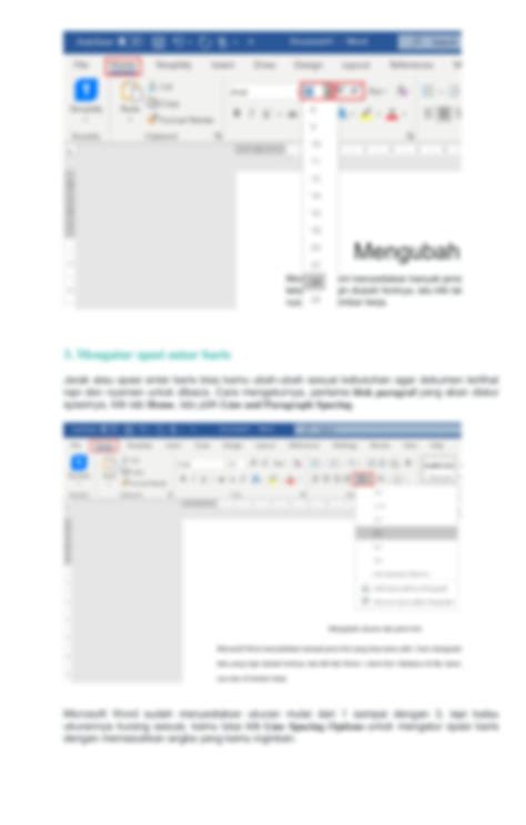 Solution 10 Panduan Mudah Belajar Microsoft Word Untuk Pemula Studypool