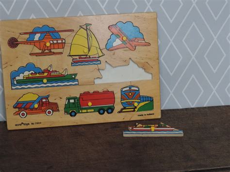 Puzzle Dencastrement Vintage Grenier D Enfance