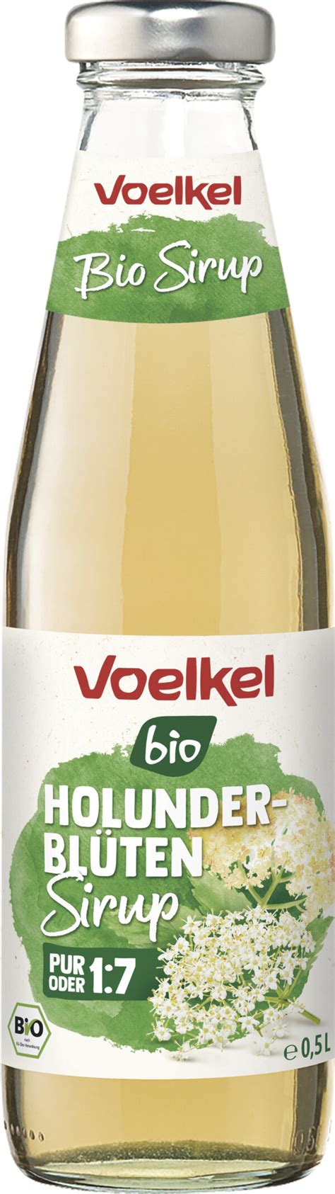 Voelkel Bio Sirup Holunderbl Ten L Online Kaufen