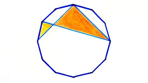 Triangles In A Dodecagon In Notes