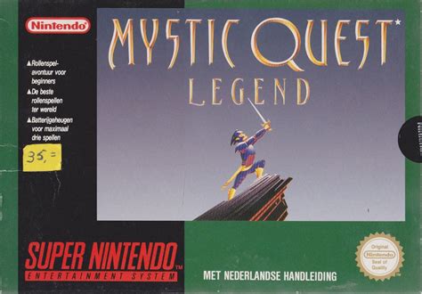 Final Fantasy Mystic Quest Cover Or Packaging Material Mobygames