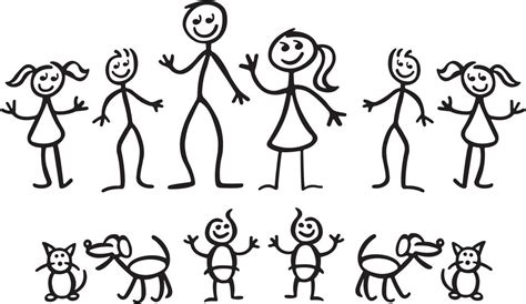 Free Stick Figure Family, Download Free Stick Figure Family png images ...