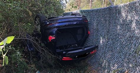 Kaiserslautern A6 Spektakulärer Verkehrsunfall Auto überschlägt