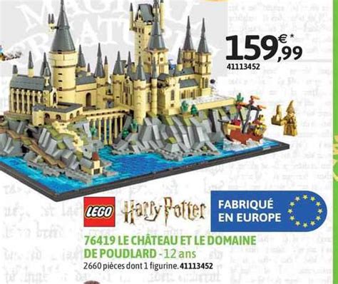 Promo Lego Harry Potter 76419 Le Château Et Le Domaine De Poudlard Chez