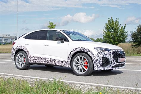 Audi Rs Q Sportback Spied With Less Camo Looks Hardcore