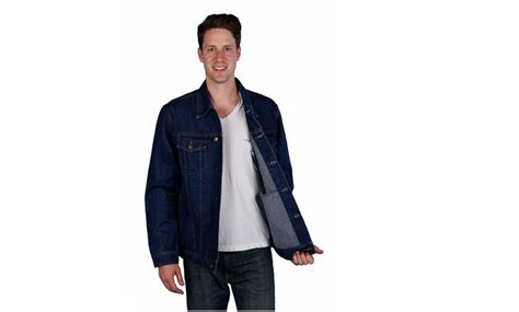 Maxxsel Oscar Jeans Mens Washed Denim Trucker Jacket S 2xl Groupon