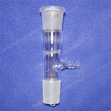 Glass Straight Vacuum Take Off Adapter Gas Inlet Adapter Lab