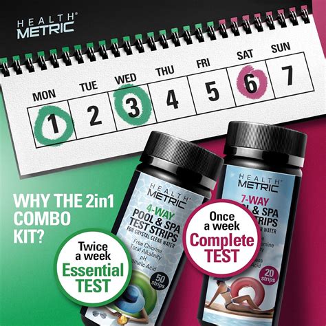 Buy Health Metric And Way Pool And Spa Test Strips Kit