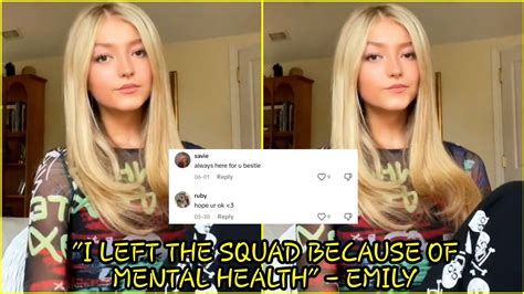 Emily Dobson FINALLY REVEALED Why She LEFT The Squad YouTube