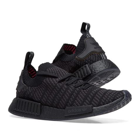 Adidas Nmd R1 Stlt Pk Black And Solar Pink 7 Nmd R1 Adidas Nmd R1 Adidas Sneakers Cheap