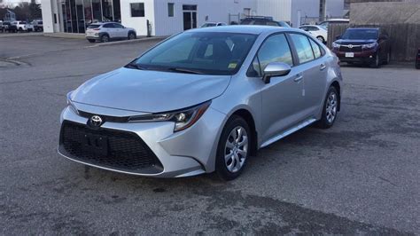 Silver Toyota Corolla Corolla Le Cvt Review Brockville On