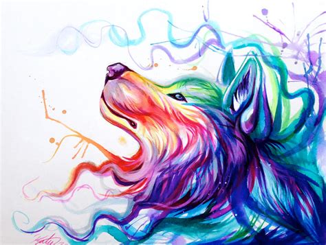 Color Wolf By Lucky978 On Deviantart