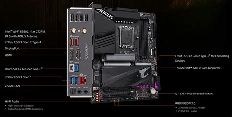 Gigabyte Z790 Aorus Elite Ax Lga 1700 Intel Z790 Atx Motherboard With Ddr5 Quad M 2 Pcie 5 0