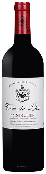 2019 Terre Du Lion Saint Julien Vivino United Kingdom