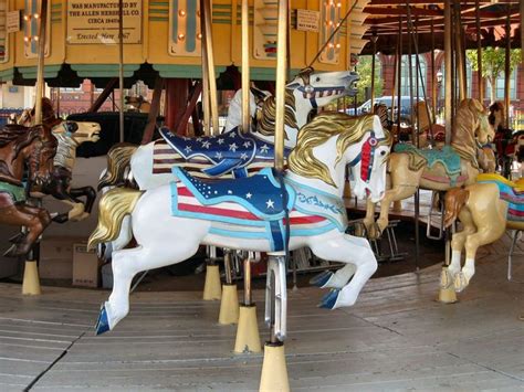 The National Mall Carousel Allan Herschell Jumper © Chris Benson