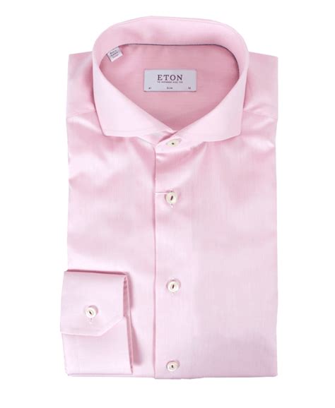 Pink Slim Fit Shirt