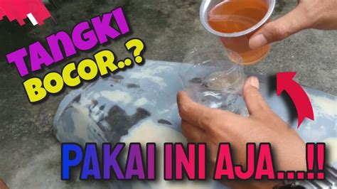 CARA MUDAH ATASI TANGKI MOTOR BOCOR DENGAN RESIN Resin YouTube