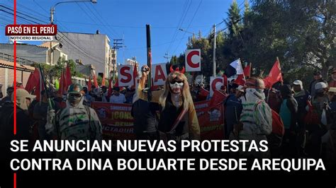 Pasó en el Perú Arequipa anuncia nueva jornada de protestas contra