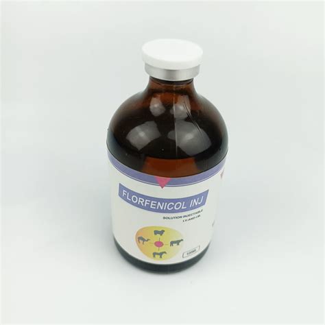 Veterinary Medicine Drugs Injectable Florfenicol Inj For Anti