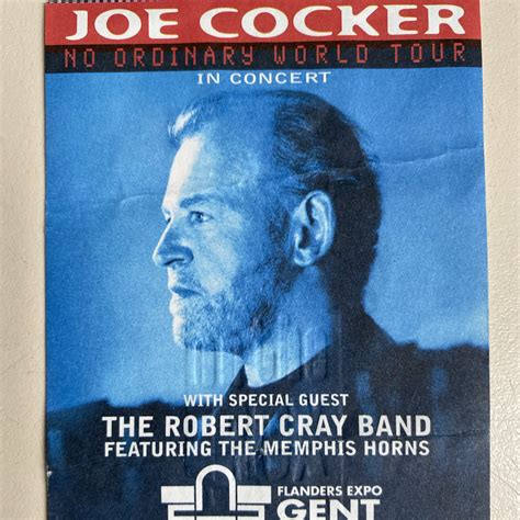 Joe Cocker Concert And Tour History Concert Archives