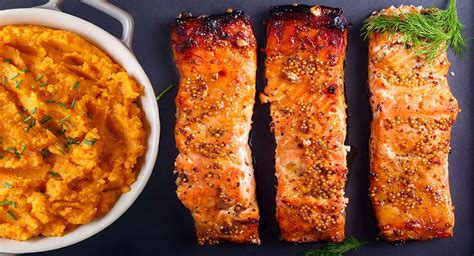 Cabot Health Oven Baked Salmon With Sweet Potato Mash Cabot Health