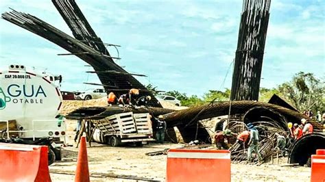 Tormenta Tropical Alberto Colapsa Varillas De Puente En Construcci N