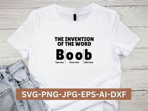 Boob SVG PNG PDF Breasts Svg Boobies Svg Tits Svg Sexy Boobs Svg