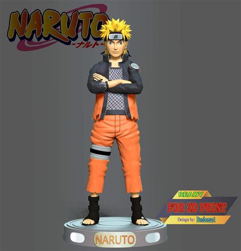 Naruto Fan Art 3d Model By Bon Bon Art