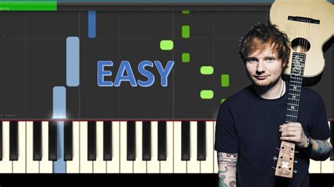 Ed Sheeran Shape Of You Easy Piano Tutorial How To Play Youtube