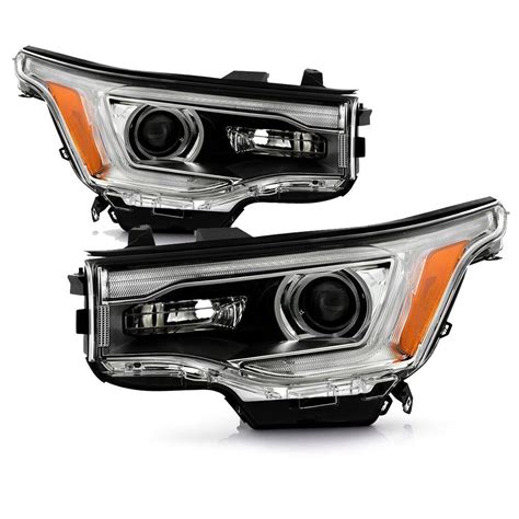 Gmc Acadia Xenon Hid W Led Drl Projector Headlights