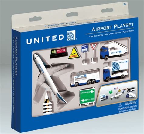 United Airlines Playsets