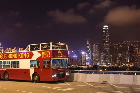 Big Bus Hong Kong Open-Top Night Tour 2024 - Hong Kong SAR