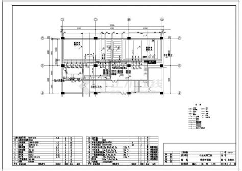 某小区中水回用全套工程cad施工图工业水回用图土木在线