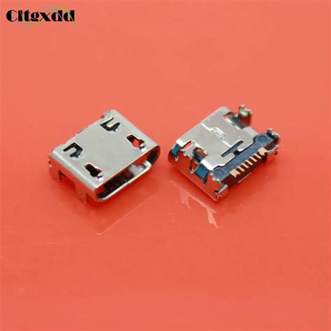 Cltgxdd 1PCS Micro USB Jack Charging Port For Samsung I699 S7562I S7572