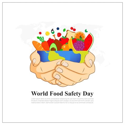 Premium Vector Vector Illustration Of World Food Safety Day Social