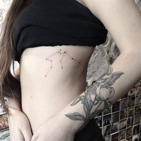 40 Gorgeous Constellation Tattoo Designs TattooAdore Aquarius