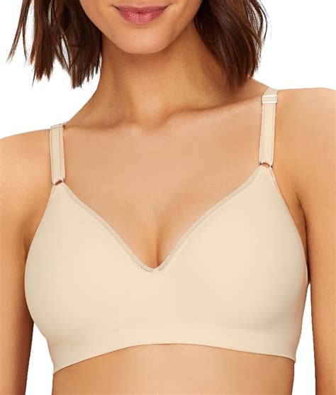 Hanes Ultimate® Smooth Inside And Out Foam Comfortflex Fit® Wirefree Bra Porcelain Xl Women S