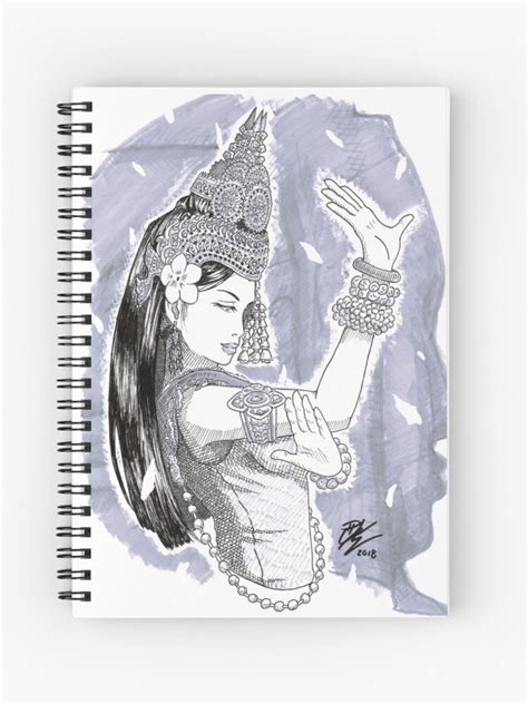 Cambodian Apsara Drawing