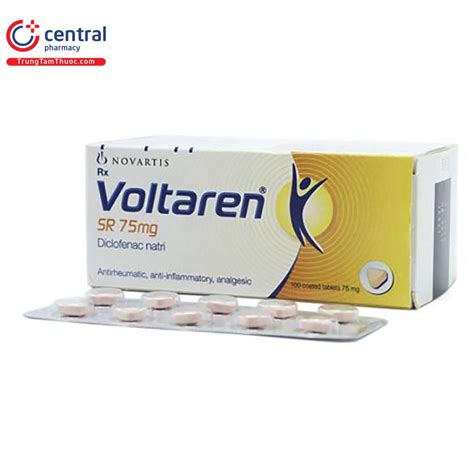 Xem Ngay Thuốc Voltaren Sr 75mg Chống Viêm Giảm đau Xương Khớp