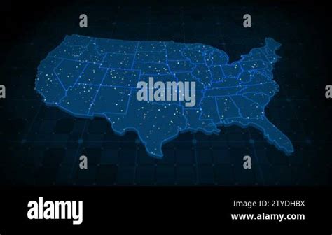 USA Map background 4k Stock Video Footage - Alamy